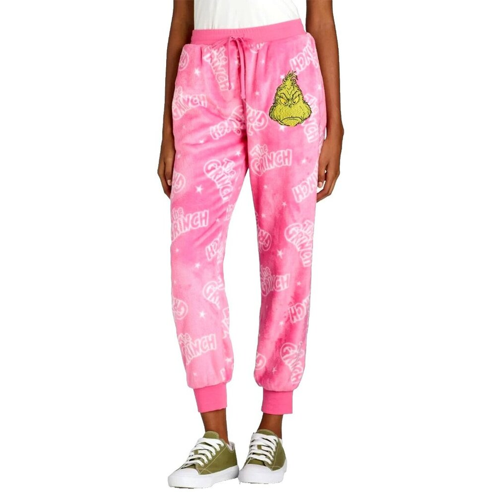 Pink Grinch Women's Jogger Pants